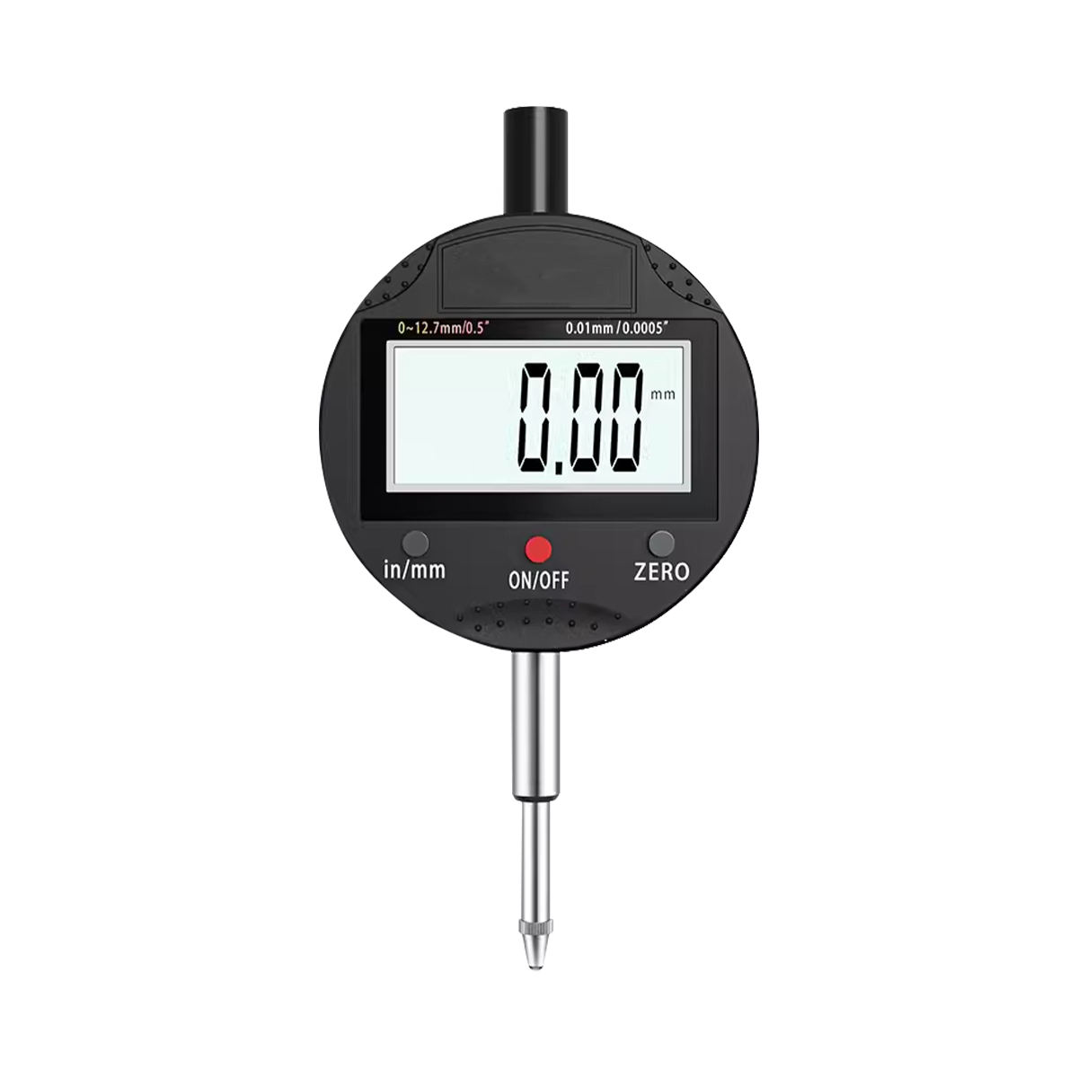 Indicador de dial digital de 0,01 mm, indicador de dial electrónico de 0-12,7 mm, 0-25,4 mm, herramienta de medición