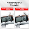 Calibrador digital a prueba de agua IP54 de 0-150 mm de acero inoxidable, herramienta de medición de calibrador vernier electrónico