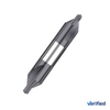 Taladro central de 60 grados de acero de carburo de tungsteno HRC58, taladro de punto fijo de doble cabezal endurecido de acero inoxidable, aluminio