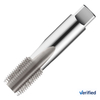 Grifo de máquina de rosca de tubo cónico hss pulgadas M1-M20 grifo de rosca de tubo para tubería de agua de acero de alta velocidad roscado dental 1/8 1/4 3/8 1/2 NPT