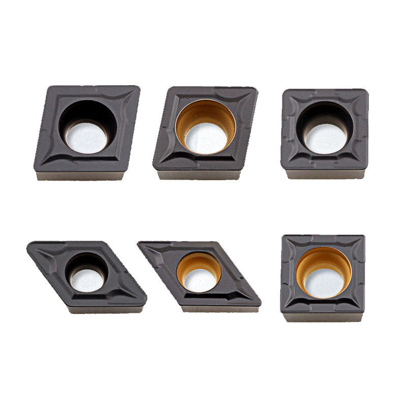Insertos de herramienta de torneado de carburo de tungsteno CCMT060204 09T304 herramientas de corte de torno de hoja CNC de fresado redondo interior