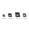 Insertos de herramienta de torneado de carburo de tungsteno CCMT060204 09T304 herramientas de corte de torno de hoja CNC de fresado redondo interior