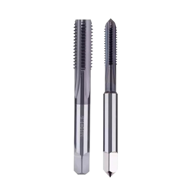 Herramientas de roscado de rosca de acero de tungsteno, grifos de rosca, grifos de carburo M6 M8 M10 M12 M14 M16 para máquina Cnc, grifos de carburo