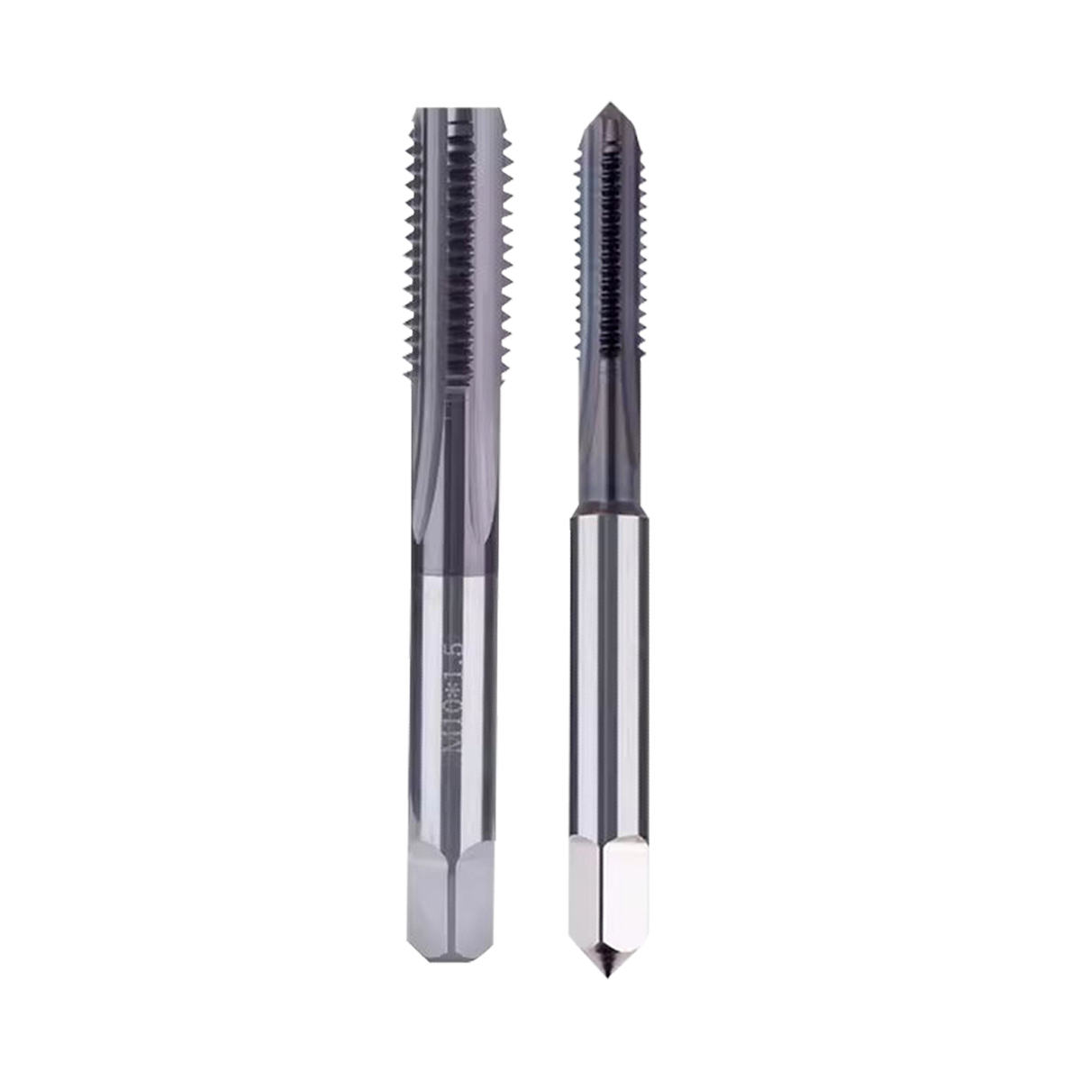 Herramientas de roscado de rosca de acero de tungsteno, grifos de rosca, grifos de carburo M6 M8 M10 M12 M14 M16 para máquina Cnc, grifos de carburo