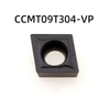 Insertos de herramienta de torneado de carburo de tungsteno CCMT060204 09T304 herramientas de corte de torno de hoja CNC de fresado redondo interior