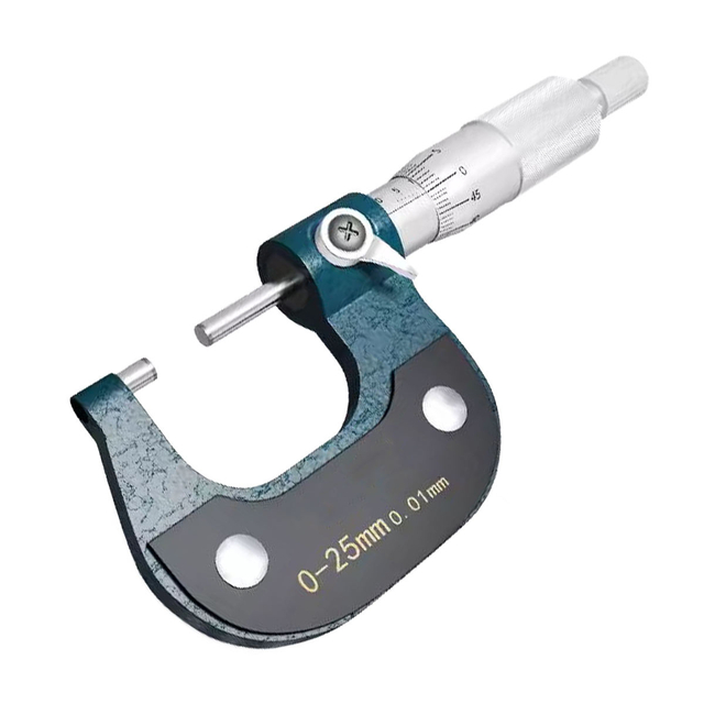 Micrómetro exterior Digital 0-25/25-50/50-75/100 mm herramienta de medición calibrador Vernier herramientas de medición de micrómetro profesional