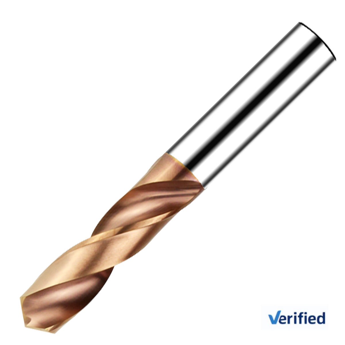 Brocas helicoidales de carburo para máquinas herramienta CNC Brocas de enrutador de carburo HRC58 para broca helicoidal CNC de acero