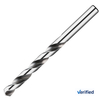 Brocas helicoidales HSS totalmente rectificadas, taladro de alta dureza para metal de acero inoxidable, brocas helicoidales de vástago recto de alta calidad