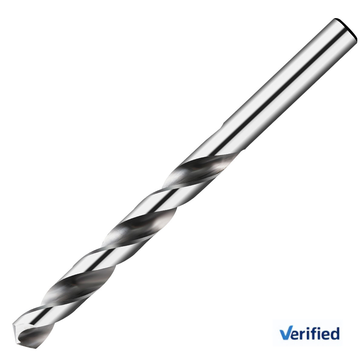 Brocas helicoidales HSS totalmente rectificadas, taladro de alta dureza para metal de acero inoxidable, brocas helicoidales de vástago recto de alta calidad