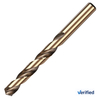 Broca helicoidal de vástago recto de acero de alta velocidad HSS cobalto M35 para broca de acero inoxidable de Metal