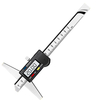 Medidor de profundidad Digimatic de alta calidad, medición de profundidad, reloj electrónico de 0-150mm, herramienta de medición de regla de profundidad con pantalla digital